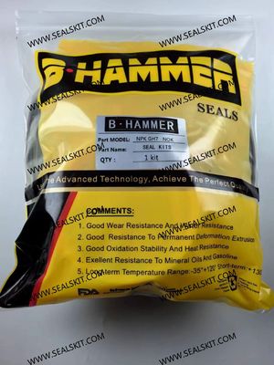 قیمت خوب NPK GH 7 کیت مهر شکستن هیدرولیک مقاومت به فشار قطر کیت مهر چکش 116MM آنلاین